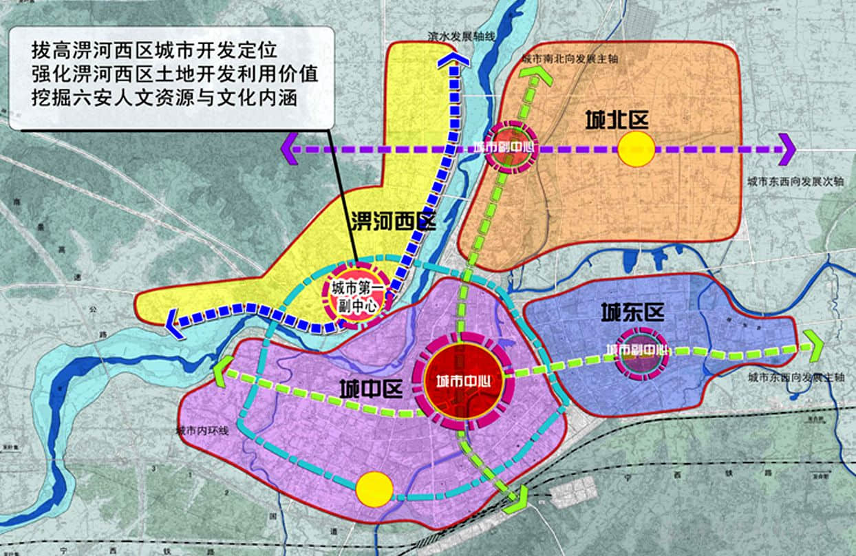 安徽 六安淠河新区城市雕塑景观带策划规划